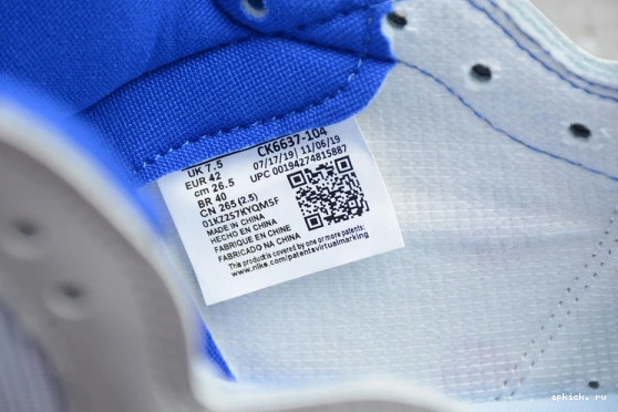 Rep EP Racer Blue  High Zoom 1 CK6637-104 Retro Air White CK6637-104 Jordan 0131